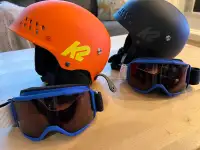 K2 Kids Ski helmets 