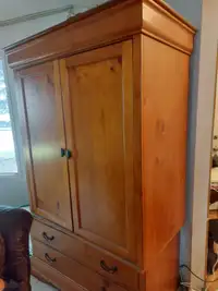 Wood TV Cabinet 
