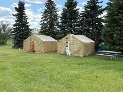 Montana blended Canvas 12x14 wall tents, View more