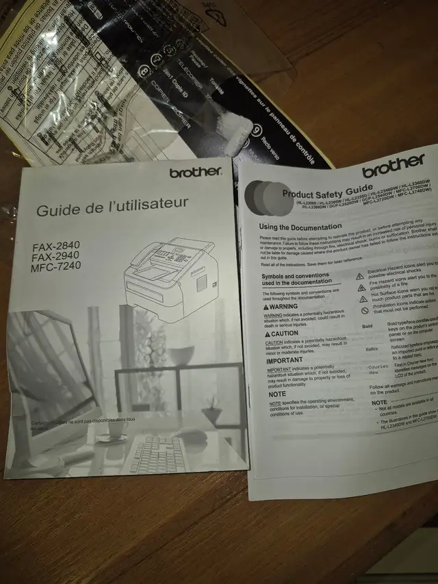 Brother MFC-7240 All-In-One Laser Printer in Printers, Scanners & Fax in City of Toronto - Image 4