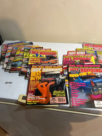 Old car magazines hot rod /carcraft