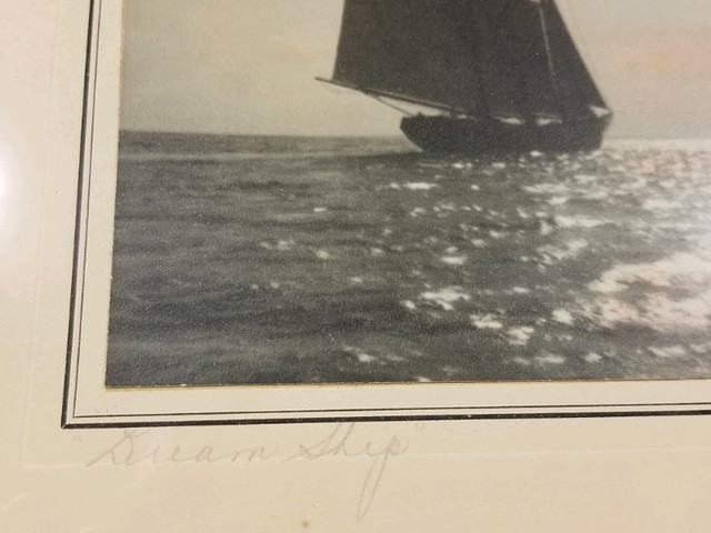 Rare original photograph by J E Knickle,  Dream Ship in Arts & Collectibles in Bedford - Image 4
