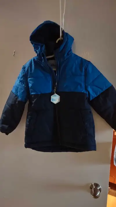 Brand New Boy's winter blue jacket size 6 , View more