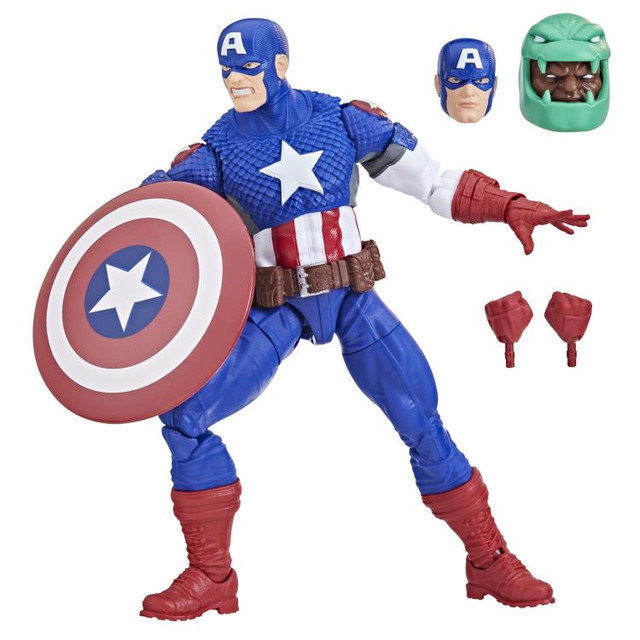 Marvel Legends Ultimate Captain America Puff Adder BAF in Toys & Games in Trenton - Image 2