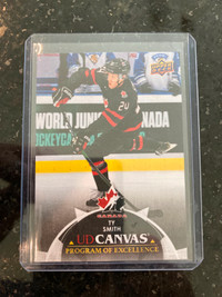 Carte Hockey 2021-22, UD Canvas Program of Excellence  Ty Smith