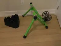 Exercise bike stand.