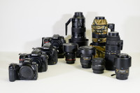 Nikon DSLR gear for sale