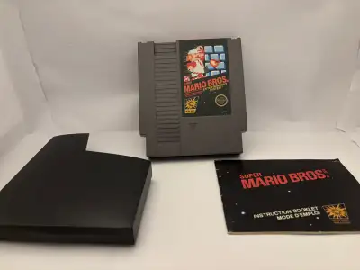 Super Mario bros with manual , View more