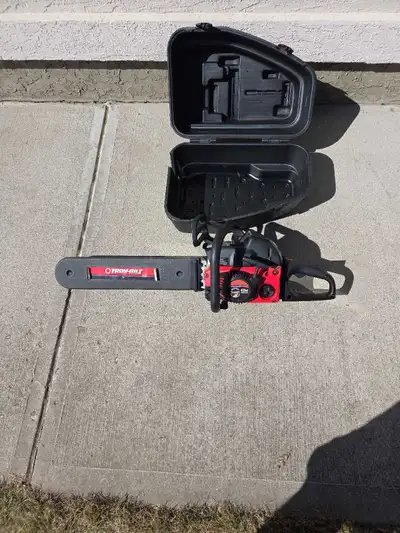 I have a Troybuilt 42cc chainsaw looking for new home.Offers welcome