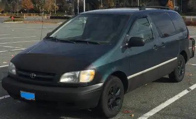 I am selling the beloved Sienna. It still performs like new. This van has had the rear portion made...
