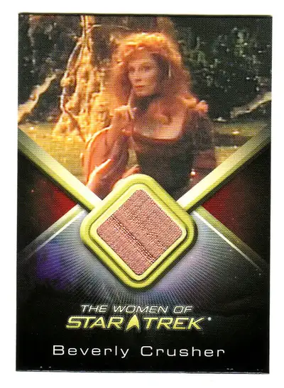 THE WOMEN OF STAR TREK COSTUME CARD WCC19 BEVERLY CRUSHER PINK ?, View more