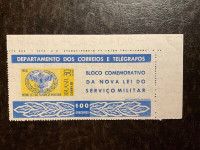 BRÉSIL- 1966- feuillet souvenir ,ordre des militaires