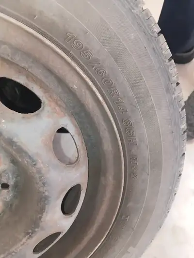 Honda tires and rims $100 for 4