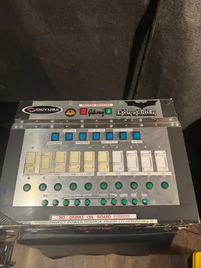 DJ light rack and board, View more