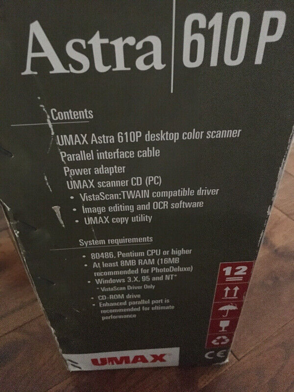 Umax imprimante scanneur Astra 610P plug and Play Color Scanner dans Appareils électroniques  à Longueuil/Rive Sud - Image 4