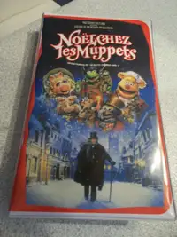 Noël chez les Muppets, cassette VHS