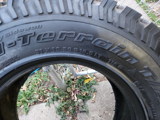 1x brand new 31X10.50R16.5 LT BfGoodrich All-Terrain T/A tire in Tires & Rims in Edmonton - Image 3