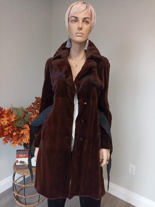 Fur mink coat, size S. the price is negotiable in Women's - Tops & Outerwear in Cambridge - Image 2