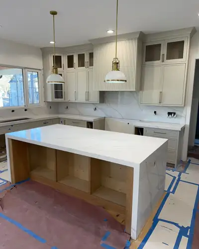 ⭐⭐ Quartz-Granite-Onyx-Marble kitchen Countertops ⭐⭐ ⭐ Color: White, Black, Gray, Multi-tonal, etc....