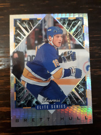 1993-94 Donruss Hockey Brett Hull Elite Card #7729/10000