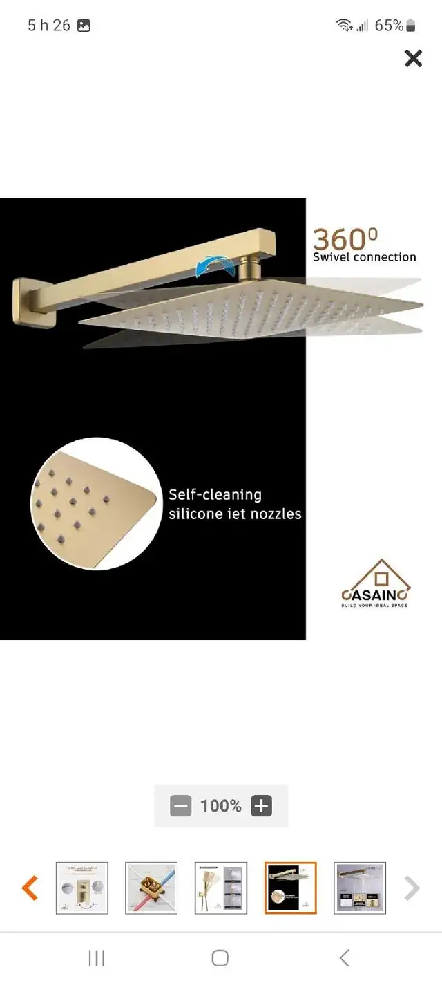 robinet neuf  pour douche in Bathwares in Gatineau - Image 5