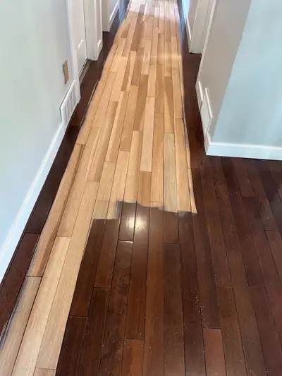 Hi, my name is Bill I have been refinishing hardwood floors for some 35 years I offer great work at...