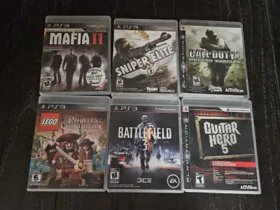 Assorted PS3 games, View more