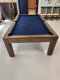 SAVE BIG! Pool Table Dining Table Conversion with 1" Slate