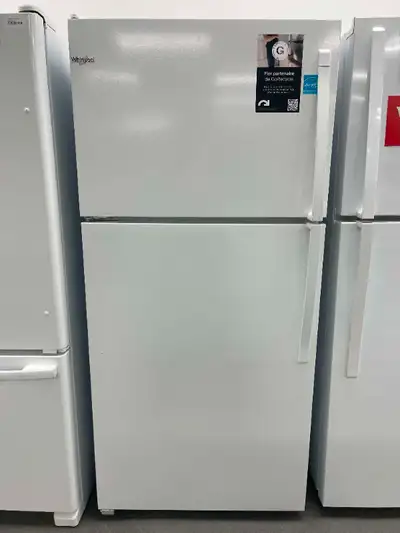 Tres beau Whirlpool top freezer 30'' taxes incluses !
