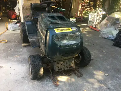 MTD lawn tractor, View more