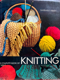 The Complete Book of Knitting Patterns by Barbara Abbey, 1971.