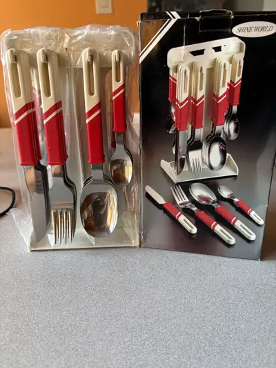 New 24 Pcs Utensils with stand, View more