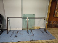 Commercial Glass Metal Guard Rail Barrier