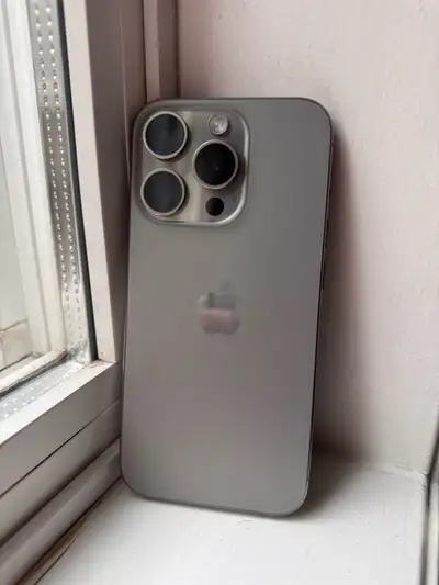 iPhone 15 Pro 128GB Natural Titanium , View more