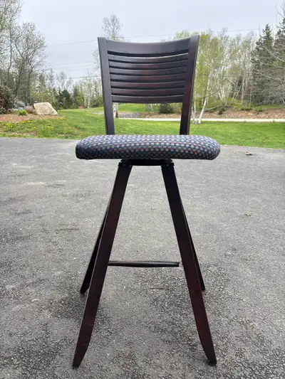 Swivel Bar Stool - Broken Cross Pieces, View more