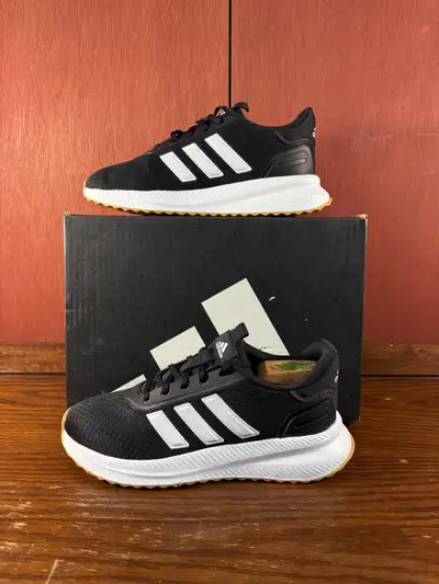 Adidas Womens PLR Path Black/White Running Sneakers Size 9, View more