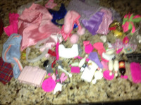 Large Collection of Barbie Clothes for sale