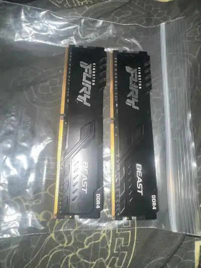 2x8gb DDR4 Kingston Fury Beast, View more