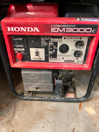 Honda 3000 generator