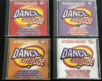 DIVERS CD DANCE ATTITUDE :compilations artistes variés 8$ chaque