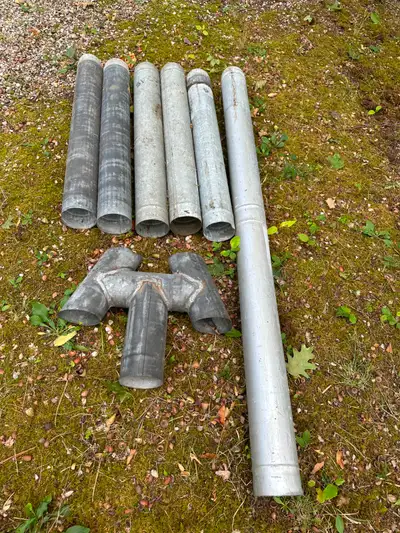 7/30 " lengths 3" steel stove pipe with junction unit. see photo. Ty?