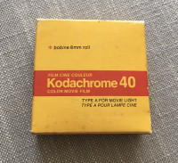 Kodachrome 8mm Colour Movie Film