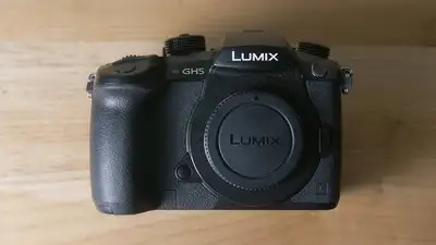 Selling my used by in mint condition Panasonic GH5 camera. The camera comes with all original access...