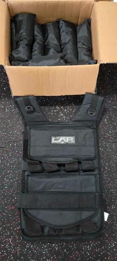 CAP Barbell Adjustable Weighted Vest Up to 40lb included  - New!, View more