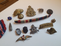 Military Pins, Badges, and More
