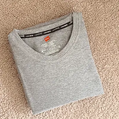 Hanes 60/40 Ringspun Cotton/Polyester X-Temp Long-Sleeve T-Shirt, View more