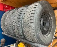 Winter Tires/Rims (2017 Nissan Frontier SV 4x4) P265/70R16 111T