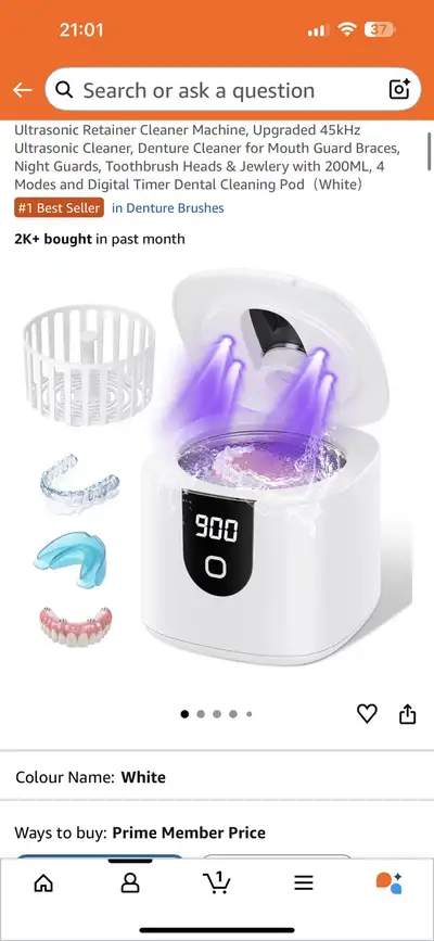 Ultrasonic Retainer Cleaner Machine, View more