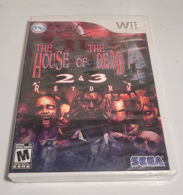 House Of The Dead 2 & 3 Return Nintendo Wii NEW & SEALED in Nintendo Wii in Barrie