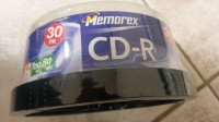 30 Memorex CD-R  52x 700MB 80 MIN